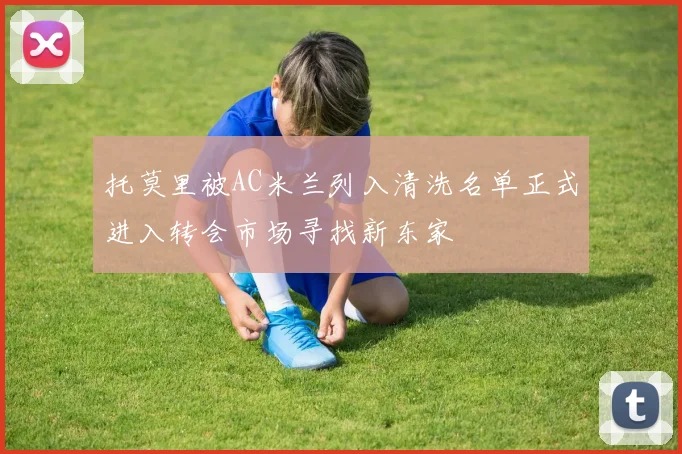 托莫里被AC米兰列入清洗名单正式进入转会市场寻找新东家